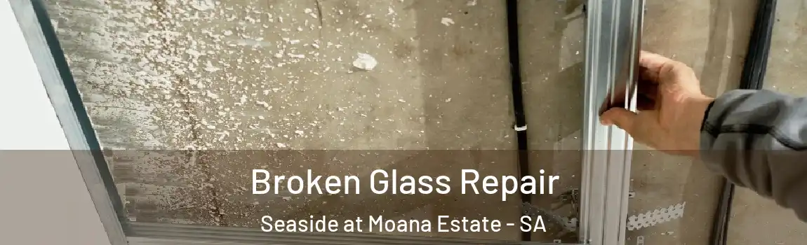 Broken Glass Repair Seaside at Moana Estate - SA
