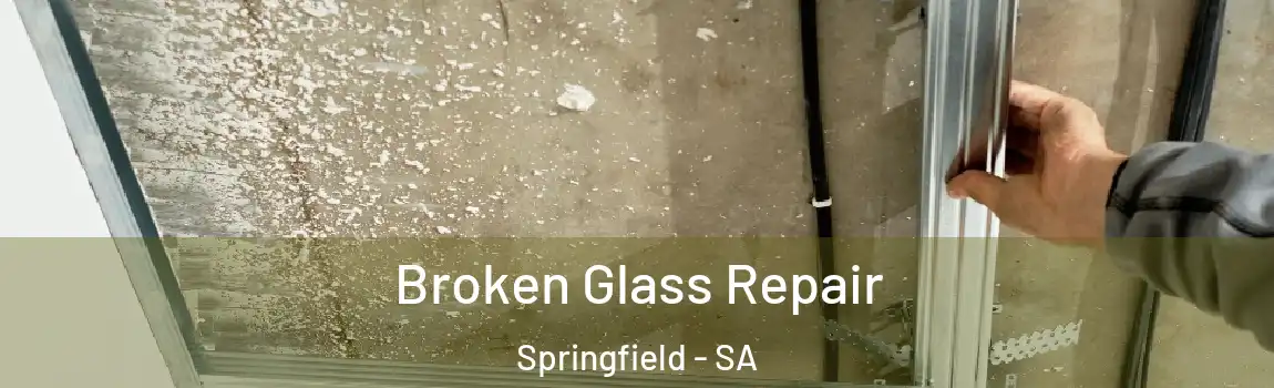 Broken Glass Repair Springfield - SA