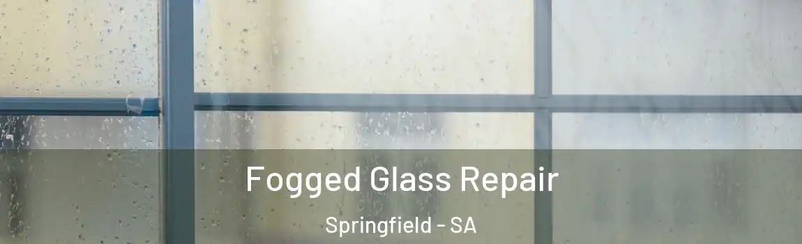 Fogged Glass Repair Springfield - SA