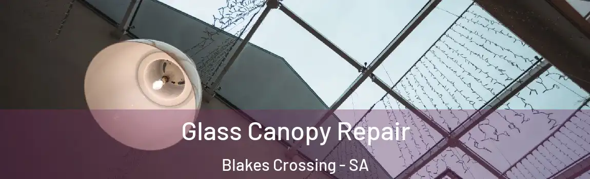 Glass Canopy Repair Blakes Crossing - SA