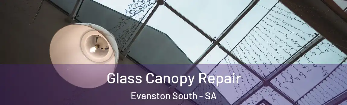 Glass Canopy Repair Evanston South - SA