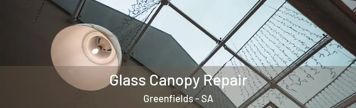 Glass Canopy Repair Greenfields - SA
