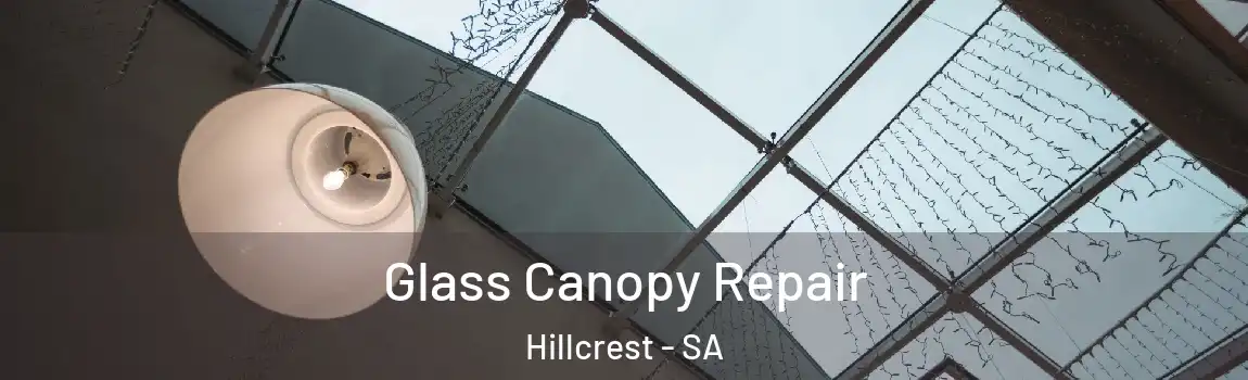  Glass Canopy Repair Hillcrest - SA