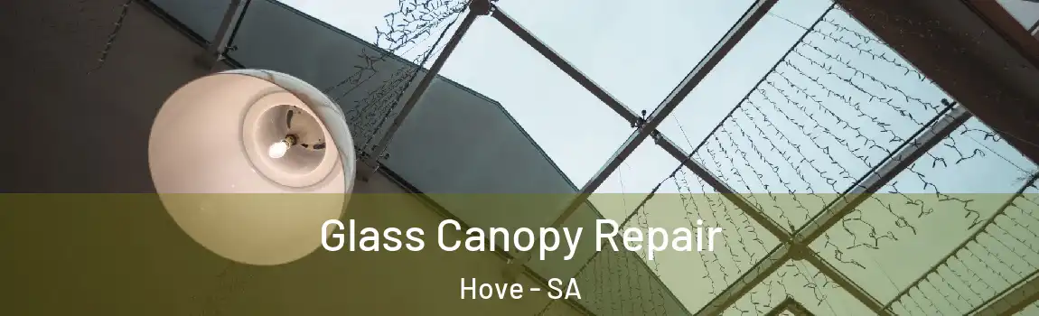 Glass Canopy Repair Hove - SA