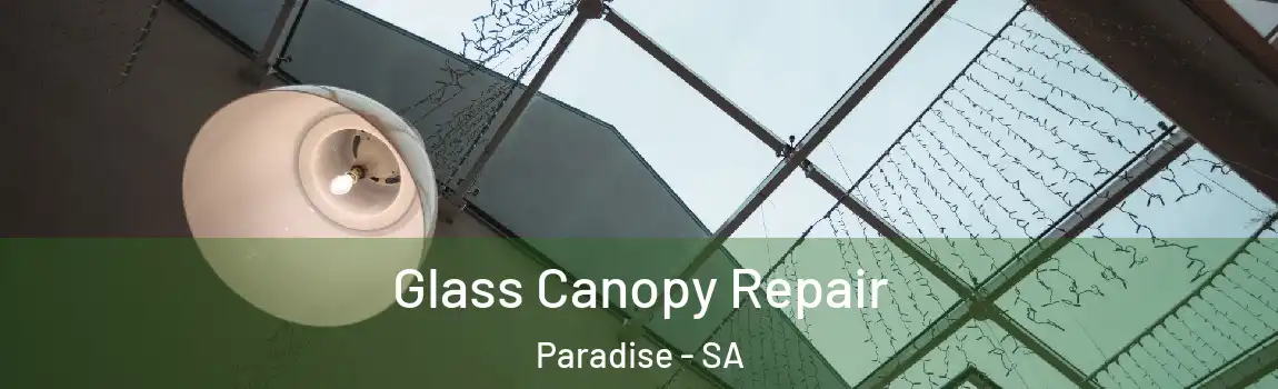 Glass Canopy Repair Paradise - SA