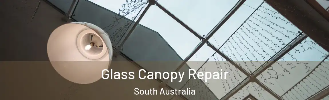 Glass Canopy Repair South Australia