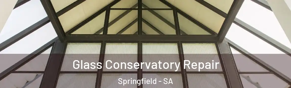 Glass Conservatory Repair Springfield - SA