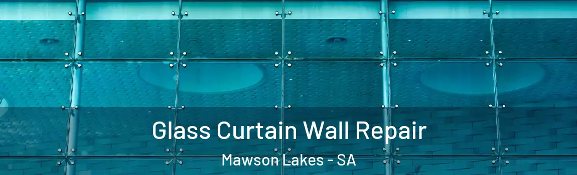 Glass Curtain Wall Repair Mawson Lakes - SA