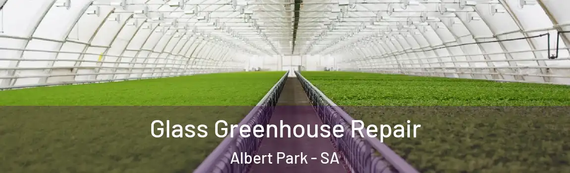 Glass Greenhouse Repair Albert Park - SA