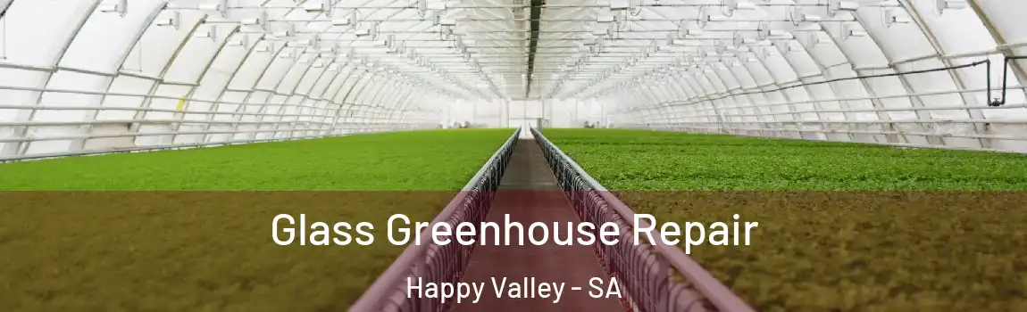 Glass Greenhouse Repair Happy Valley - SA