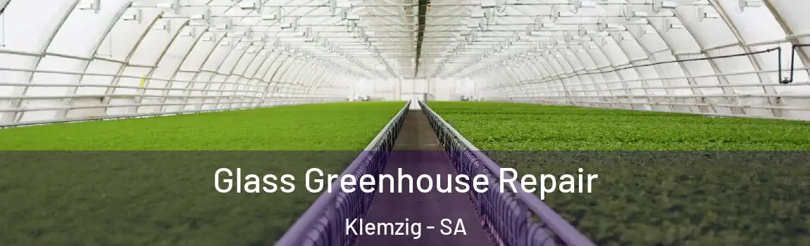 Glass Greenhouse Repair Klemzig - SA