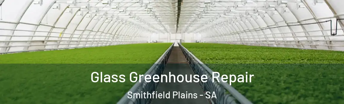 Glass Greenhouse Repair Smithfield Plains - SA