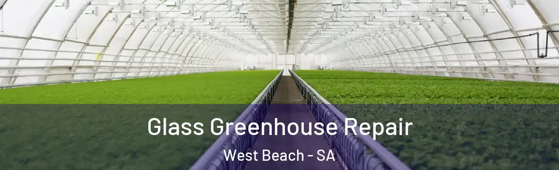 Glass Greenhouse Repair West Beach - SA