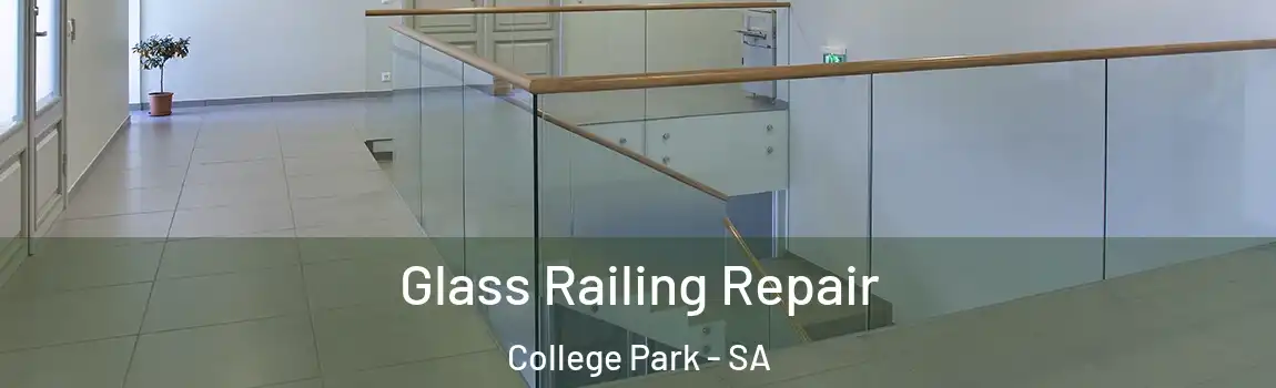 Glass Railing Repair College Park - SA