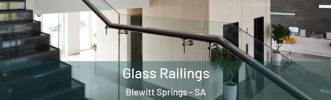  Glass Railings Blewitt Springs - SA