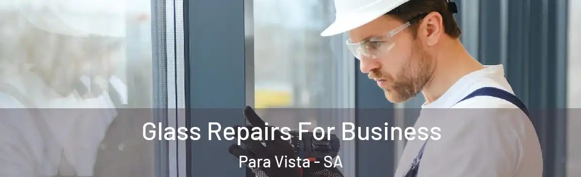 Glass Repairs For Business Para Vista - SA