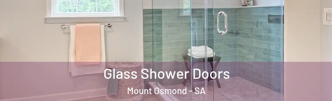 Glass Shower Doors Mount Osmond - SA