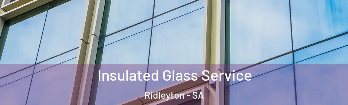 Insulated Glass Service Ridleyton - SA