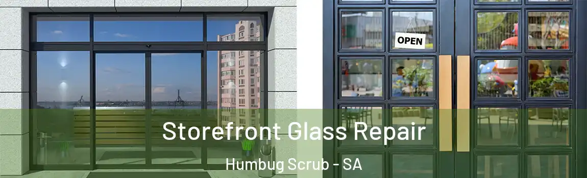 Storefront Glass Repair Humbug Scrub - SA