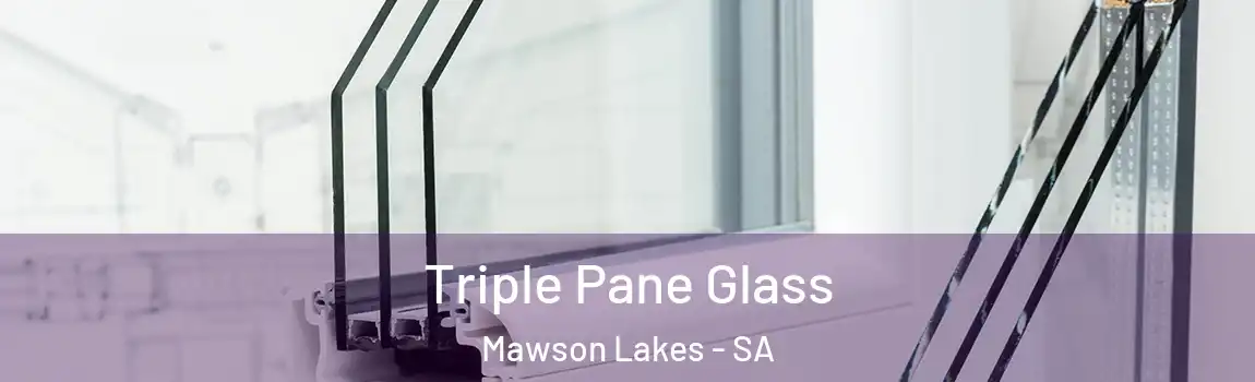  Triple Pane Glass Mawson Lakes - SA