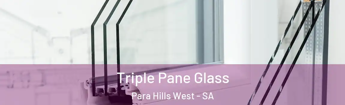 Triple Pane Glass Para Hills West - SA