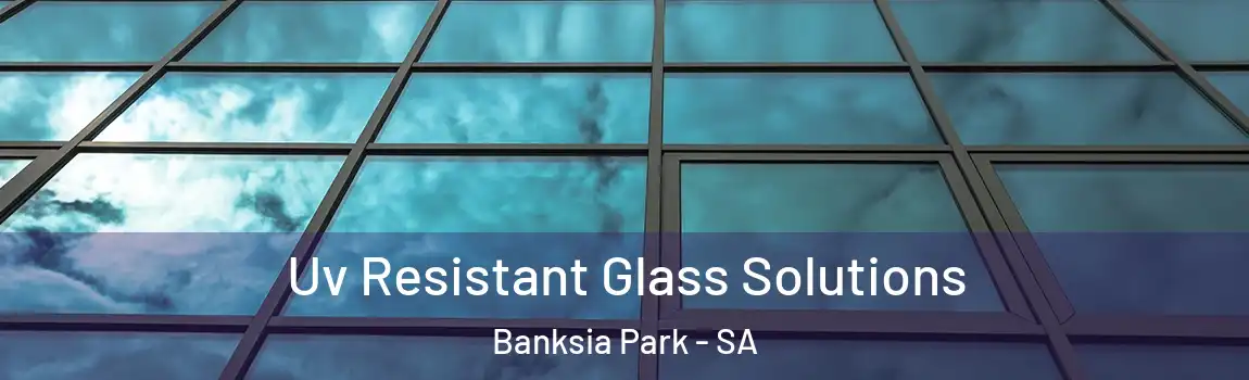Uv Resistant Glass Solutions Banksia Park - SA