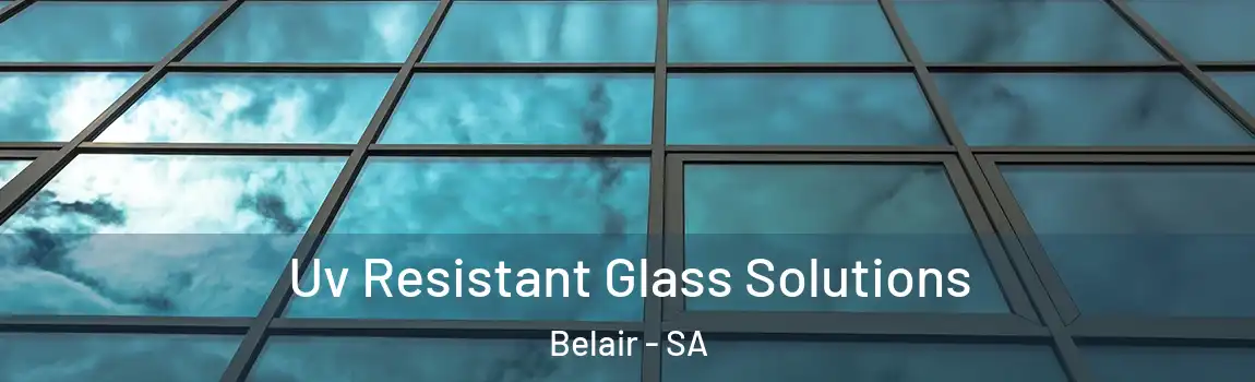 Uv Resistant Glass Solutions Belair - SA