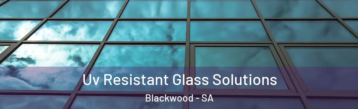 Uv Resistant Glass Solutions Blackwood - SA