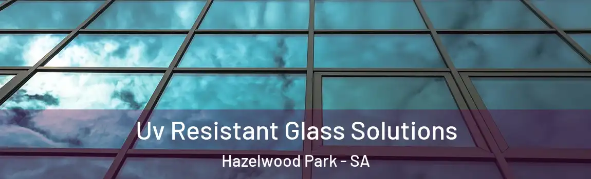 Uv Resistant Glass Solutions Hazelwood Park - SA