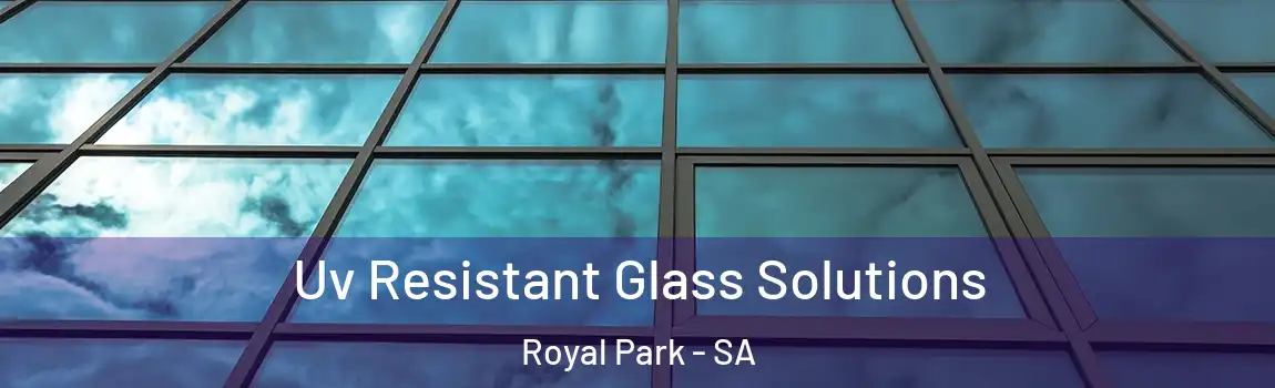 Uv Resistant Glass Solutions Royal Park - SA