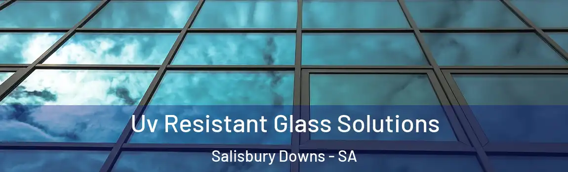 Uv Resistant Glass Solutions Salisbury Downs - SA