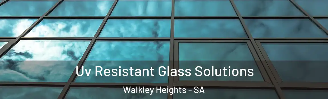  Uv Resistant Glass Solutions Walkley Heights - SA