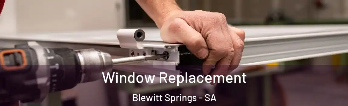 Window Replacement Blewitt Springs - SA